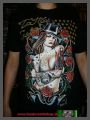 Tattoo Custom - Gangster Girl - Oldschool Shirt