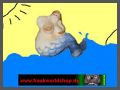 Meerjungfrau - Tonfigur - klein