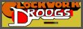 Clockwork Droogs - Logo Aufkleber - yellow
