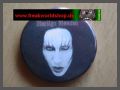 Button - Marilyn Manson - Face