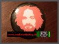 Button - Charles Manson - red