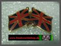 Pin - Crossed Union Jacks