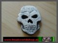 Totenkopf - 3-D - Aufkleber - hart Plastik