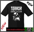 Terror ber Alles - Schdel Shirt