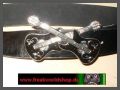 Grtelschnalle - Crossed Guitars - schwarz + Grtel