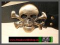 Grtelschnalle - Skull + Grtel