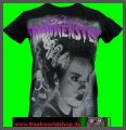 The Bride of Frankenstein - allover fullprint - Girly Shirt - Im