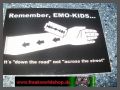 Remember Emo Kids... Aufkleber