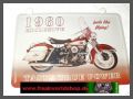 Postkarte - Special - 1960 Exclusive Biker - Metal Card