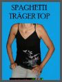Spaghetti Trger Top - Lilie + Spitze