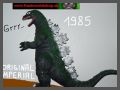 Godzilla Figur 33cm Original Imperial 1985